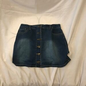 Cat & Jack Girl's Jean Mini Skirt